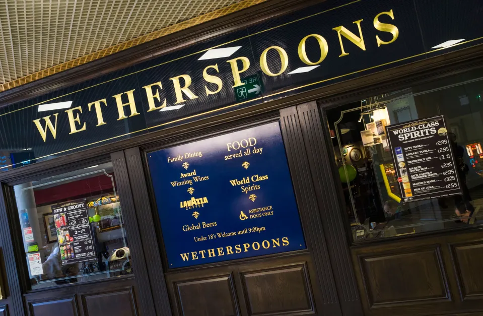 The Wave of Wetherspoons Pubs Closing Across the UK